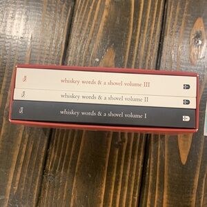 Whiskey Words & a Shovel poetry set